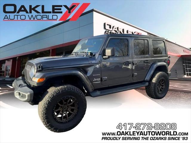 used 2021 Jeep Wrangler Unlimited car, priced at $39,888