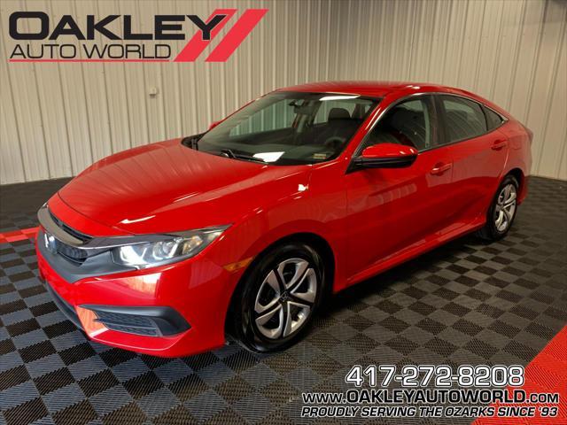 used 2017 Honda Civic car, priced at $17,417