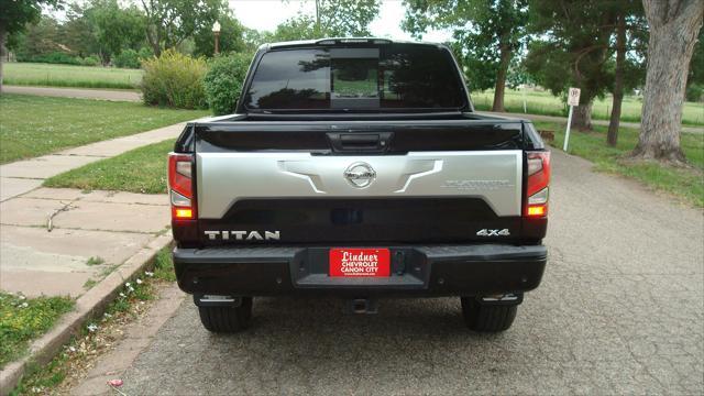 used 2021 Nissan Titan car, priced at $43,995