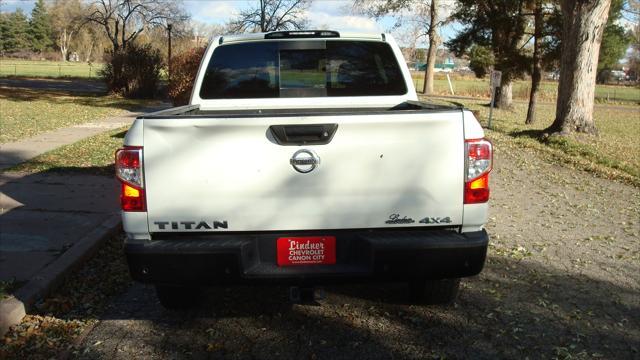 used 2021 Nissan Titan car, priced at $30,595