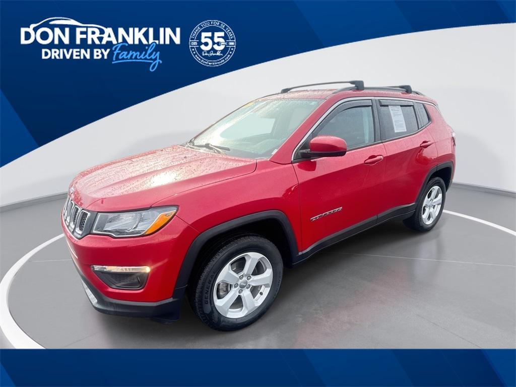 used 2018 Jeep Compass car, priced at $17,144
