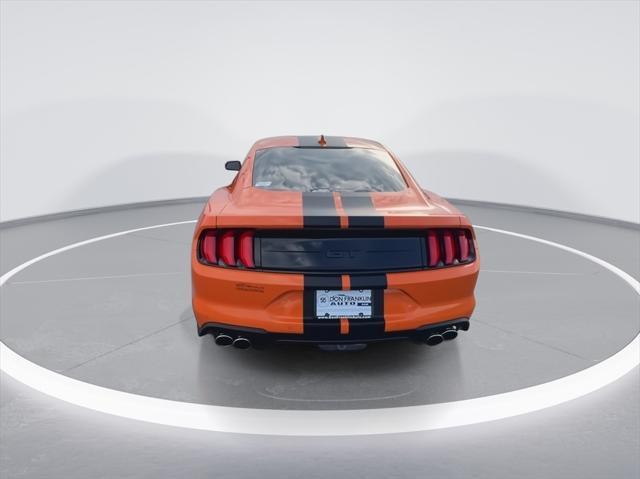 used 2021 Ford Mustang car, priced at $38,496