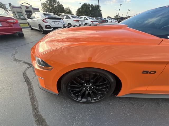 used 2021 Ford Mustang car, priced at $38,496