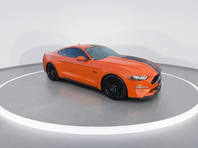 used 2021 Ford Mustang car, priced at $38,496