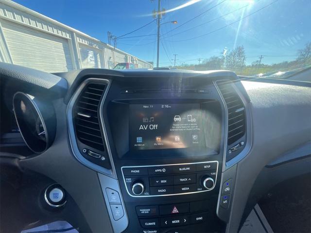 used 2018 Hyundai Santa Fe Sport car, priced at $14,600