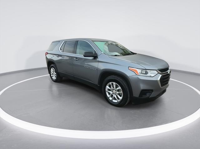 used 2021 Chevrolet Traverse car, priced at $23,960