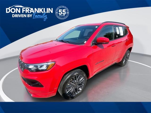used 2022 Jeep Compass car, priced at $24,872