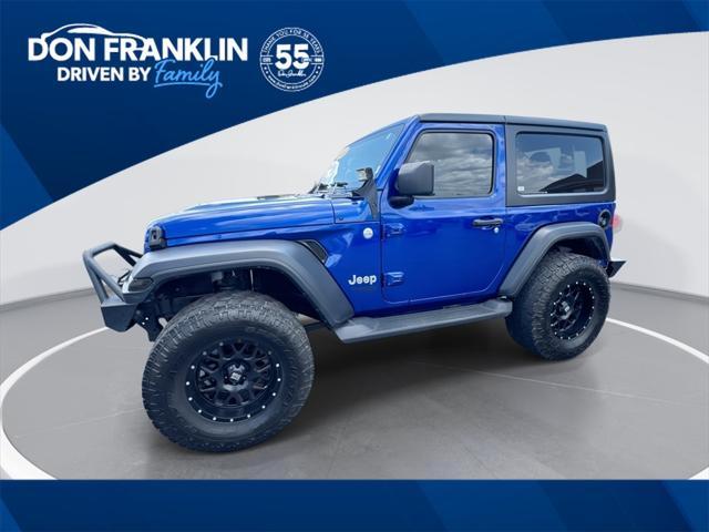 used 2018 Jeep Wrangler car, priced at $19,592
