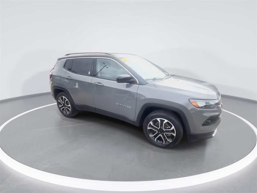 used 2022 Jeep Compass car, priced at $24,592