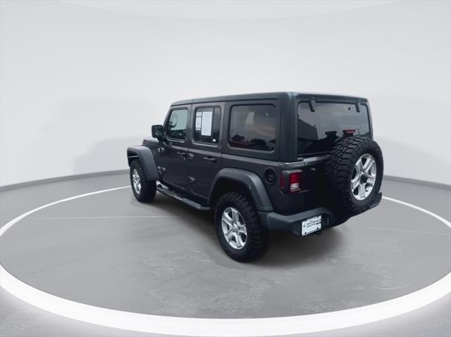 used 2021 Jeep Wrangler Unlimited car, priced at $31,888