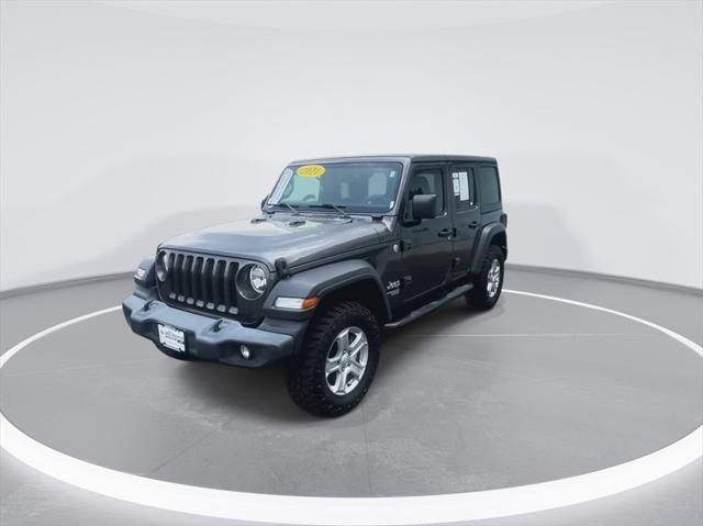 used 2021 Jeep Wrangler Unlimited car, priced at $31,888