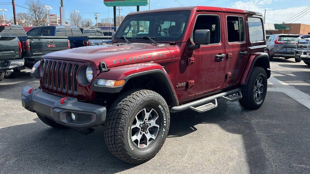 used 2021 Jeep Wrangler Unlimited car, priced at $34,900