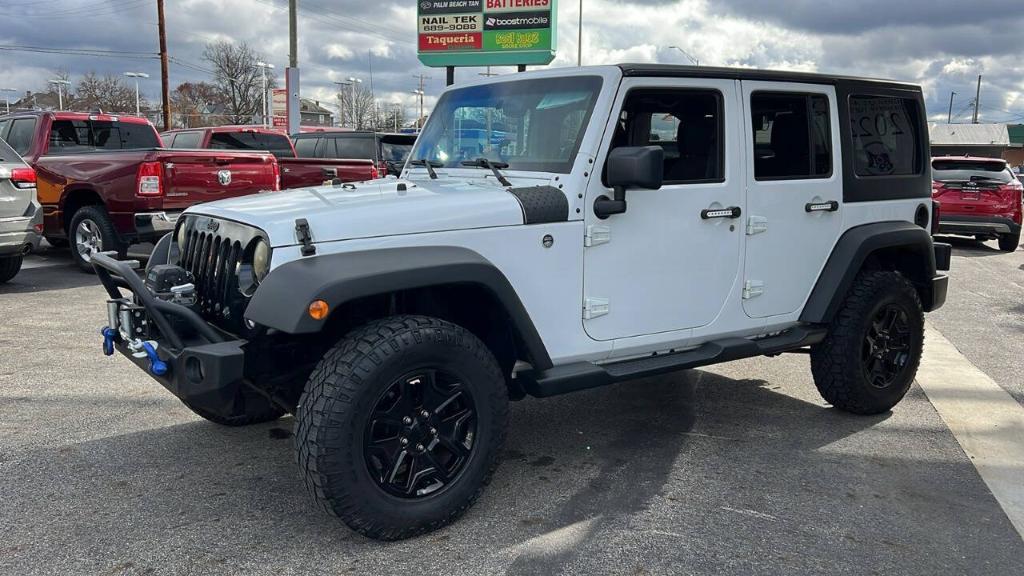 used 2016 Jeep Wrangler Unlimited car, priced at $14,900