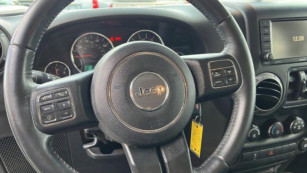 used 2016 Jeep Wrangler Unlimited car, priced at $14,900