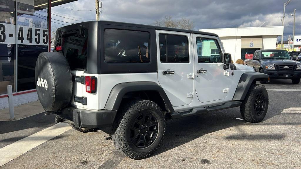 used 2016 Jeep Wrangler Unlimited car, priced at $14,900
