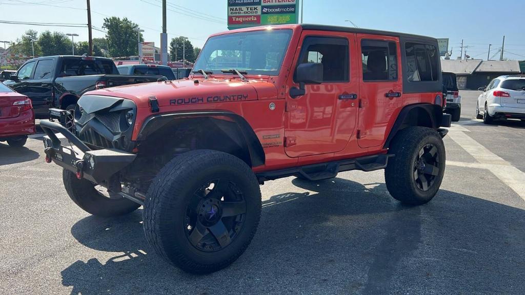 used 2015 Jeep Wrangler Unlimited car, priced at $18,900