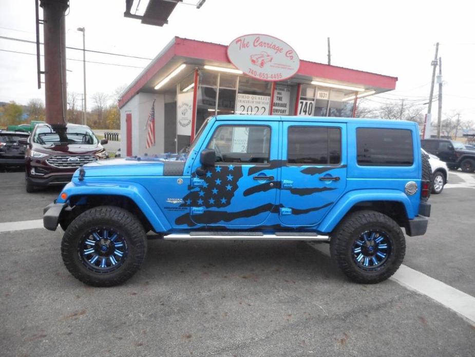 used 2015 Jeep Wrangler Unlimited car, priced at $19,900