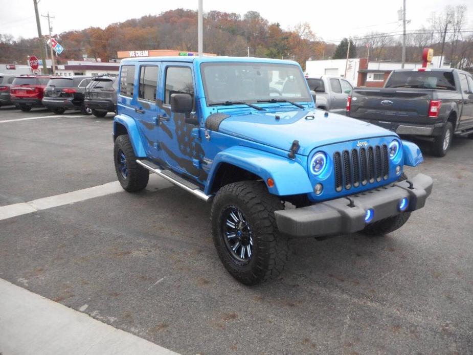 used 2015 Jeep Wrangler Unlimited car, priced at $19,900