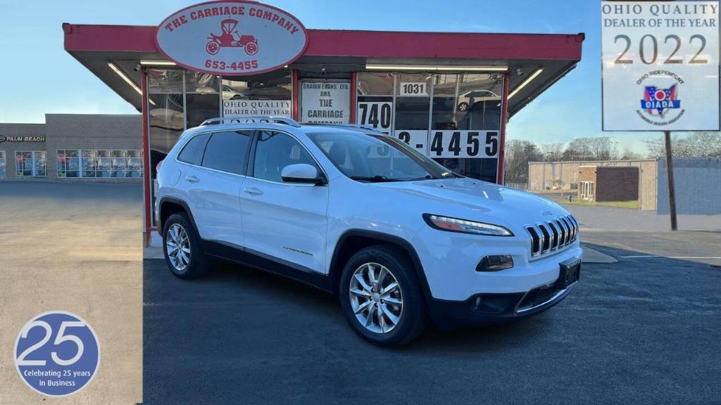 used 2015 Jeep Cherokee car, priced at $8,900