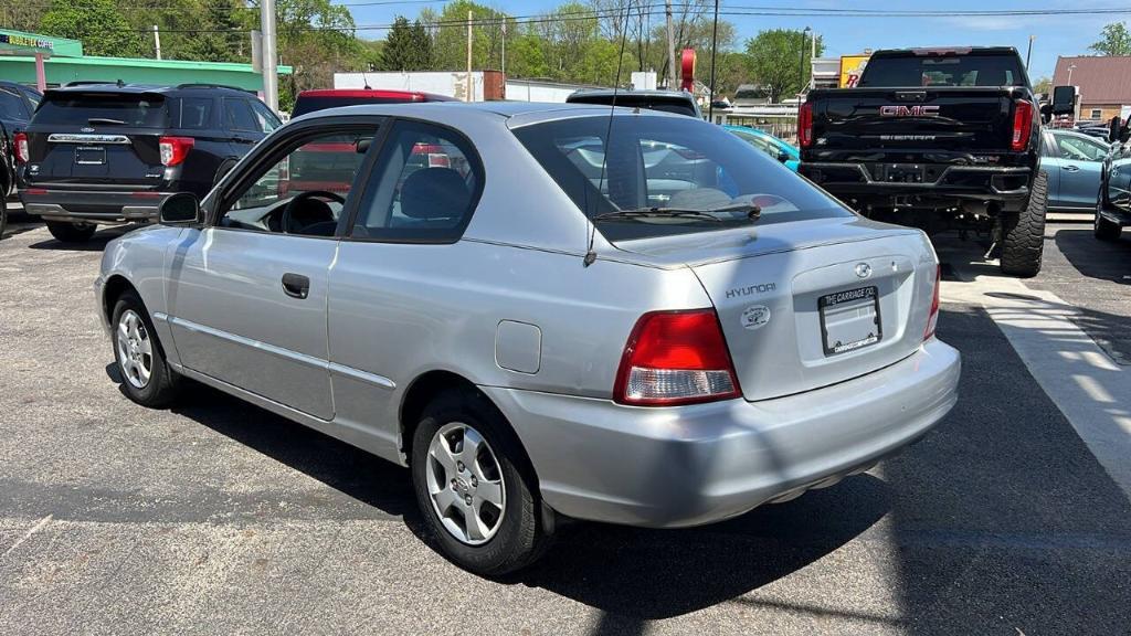 used 2002 Hyundai Accent car, priced at $4,500