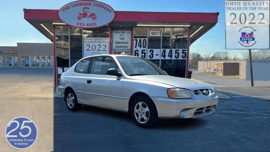 used 2002 Hyundai Accent car, priced at $4,500