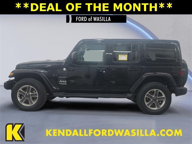 used 2021 Jeep Wrangler Unlimited car, priced at $30,888