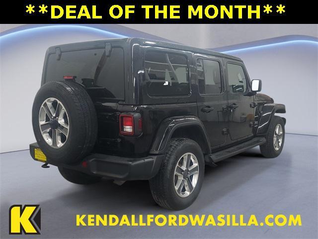 used 2021 Jeep Wrangler Unlimited car, priced at $30,888