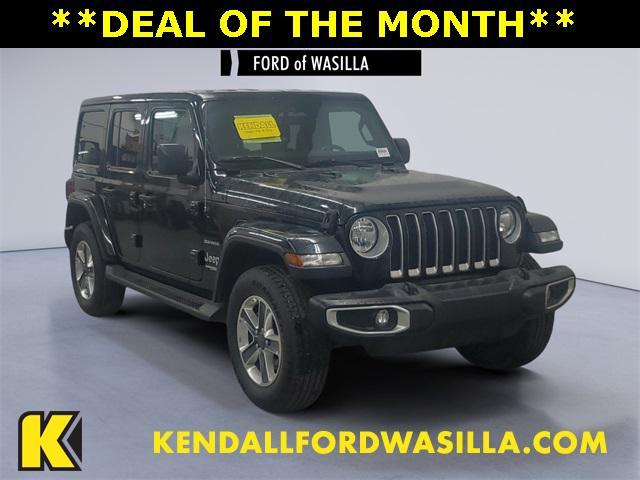 used 2021 Jeep Wrangler Unlimited car, priced at $30,888