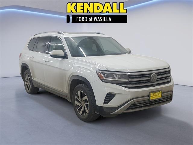 used 2021 Volkswagen Atlas car, priced at $32,988