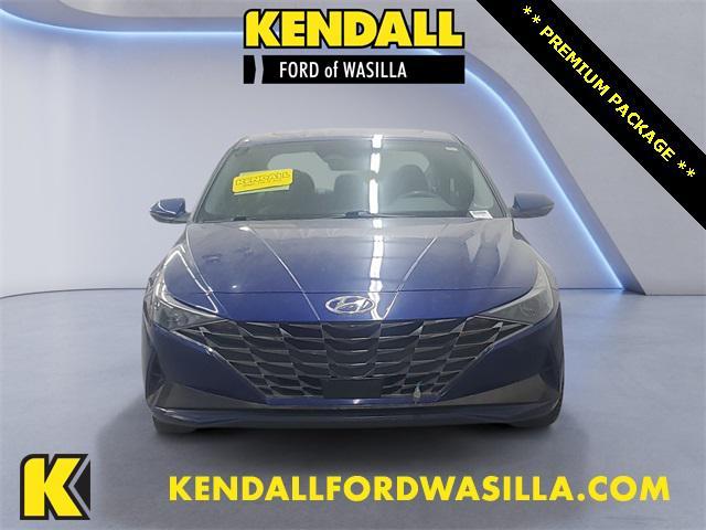 used 2021 Hyundai Elantra car, priced at $16,588