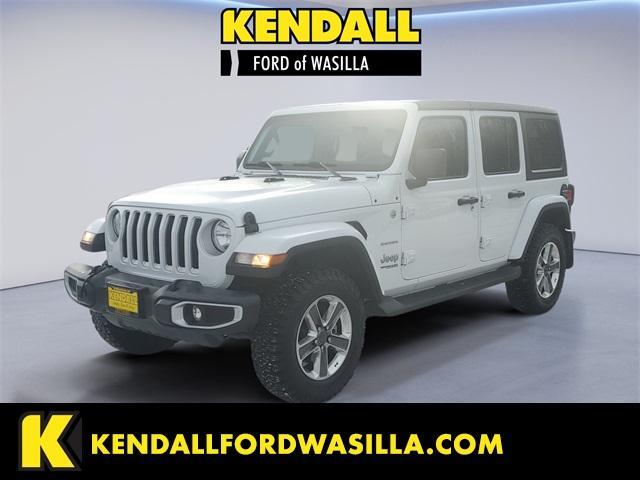 used 2021 Jeep Wrangler Unlimited car, priced at $30,694