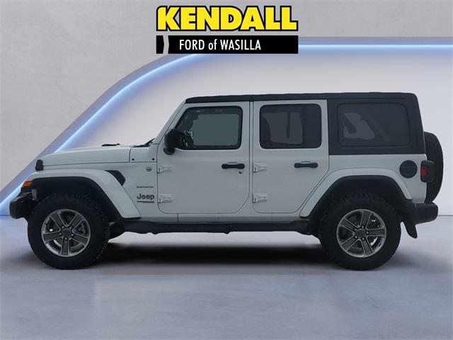 used 2021 Jeep Wrangler Unlimited car, priced at $32,762