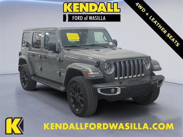 used 2021 Jeep Wrangler Unlimited 4xe car, priced at $31,569