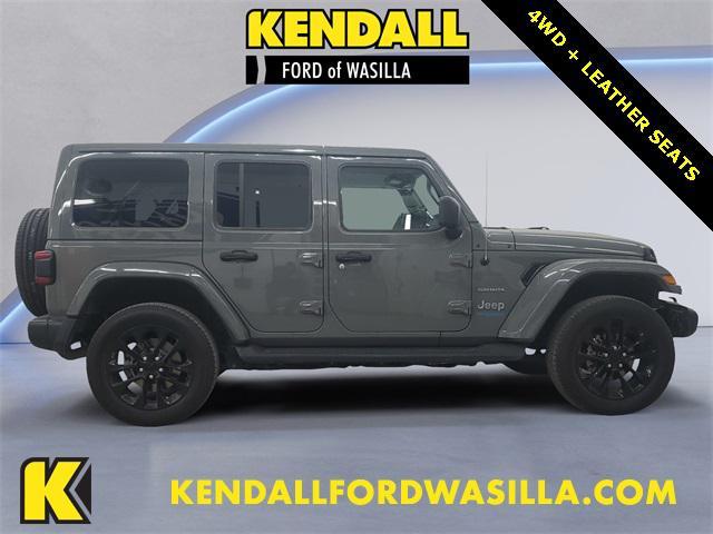 used 2021 Jeep Wrangler Unlimited 4xe car, priced at $31,569