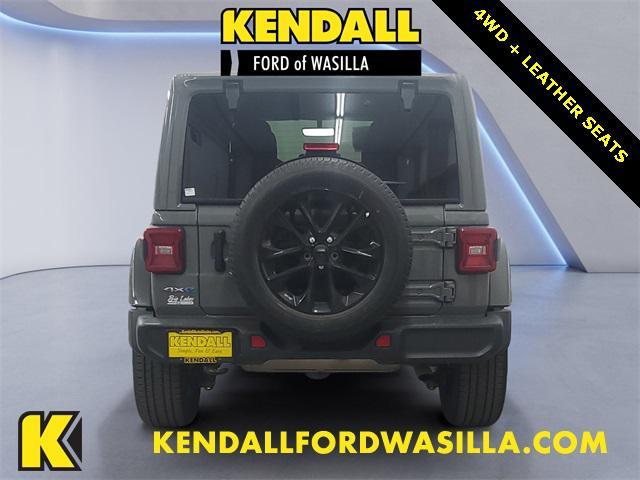 used 2021 Jeep Wrangler Unlimited 4xe car, priced at $31,569