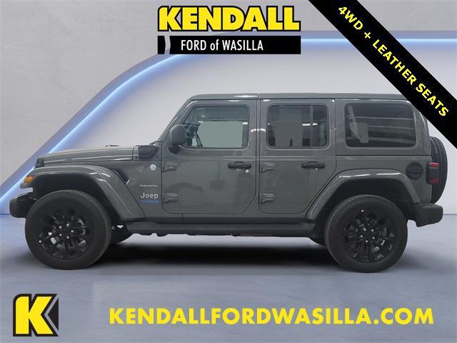 used 2021 Jeep Wrangler Unlimited 4xe car, priced at $31,569