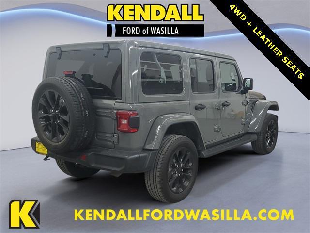 used 2021 Jeep Wrangler Unlimited 4xe car, priced at $31,569