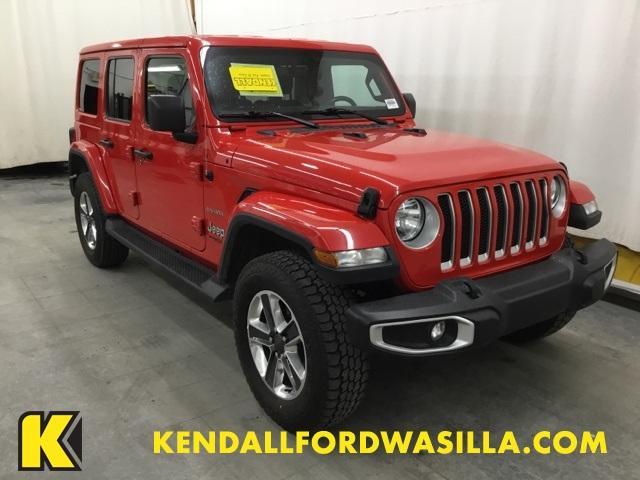 used 2021 Jeep Wrangler Unlimited car, priced at $38,288
