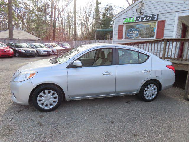 used 2012 Nissan Versa car, priced at $4,999
