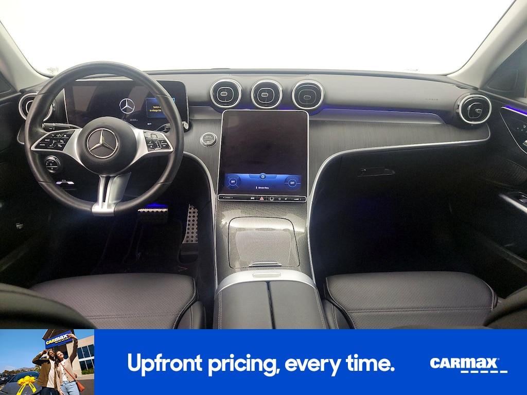 used 2022 Mercedes-Benz C-Class car, priced at $33,998