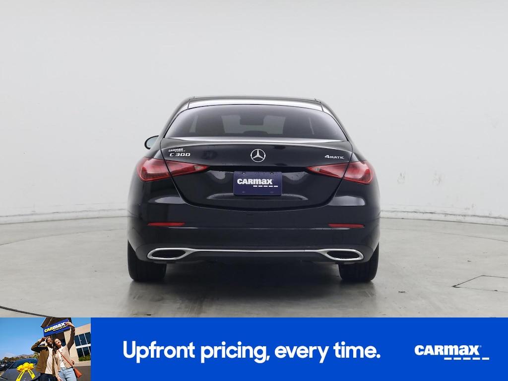 used 2022 Mercedes-Benz C-Class car, priced at $33,998