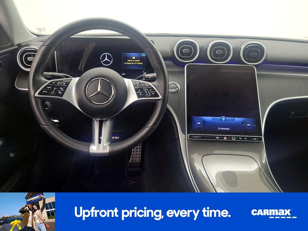 used 2022 Mercedes-Benz C-Class car, priced at $33,998