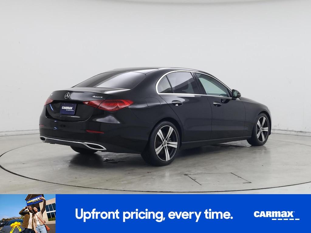 used 2022 Mercedes-Benz C-Class car, priced at $33,998