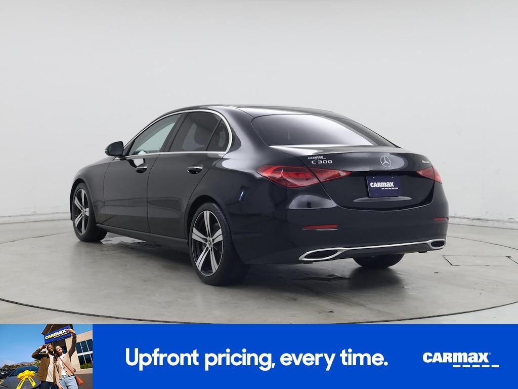 used 2022 Mercedes-Benz C-Class car, priced at $33,998