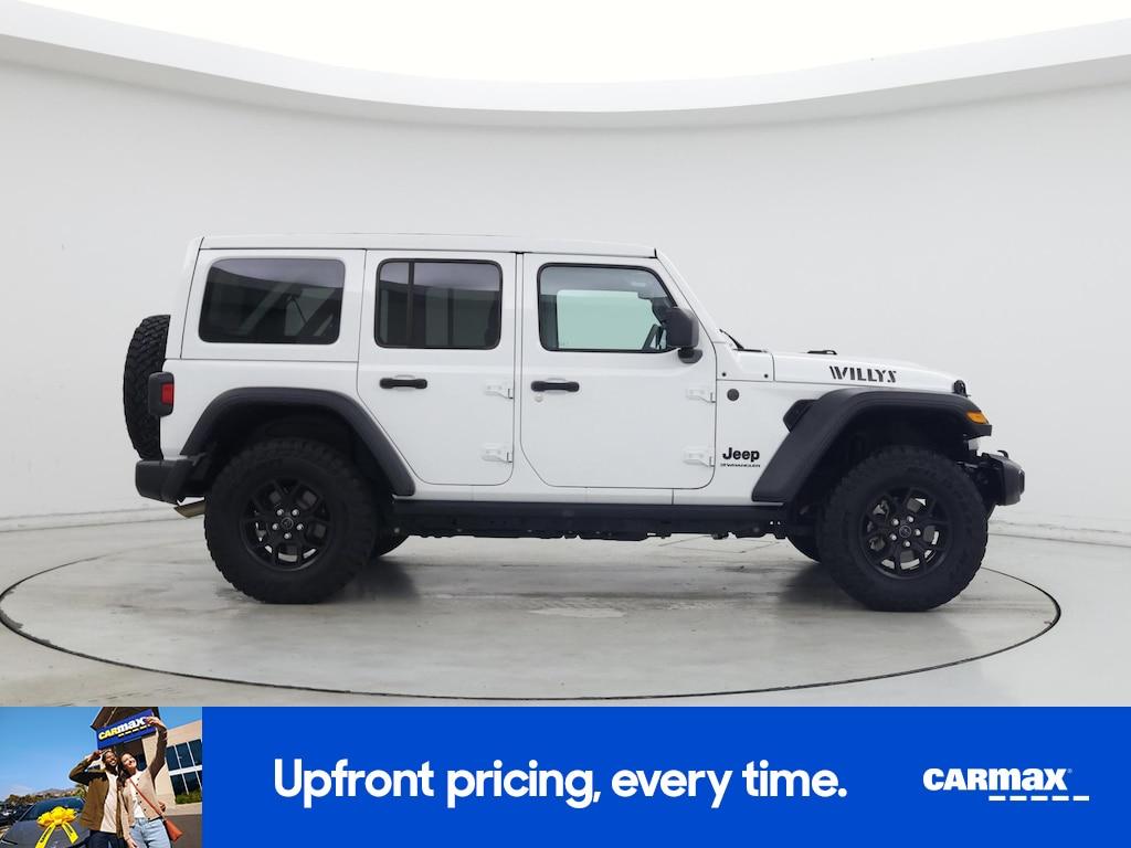 used 2024 Jeep Wrangler car, priced at $44,998
