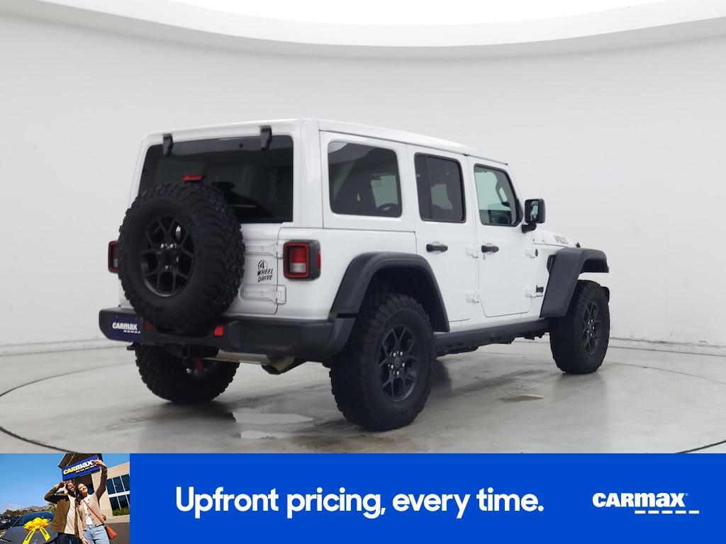 used 2024 Jeep Wrangler car, priced at $44,998