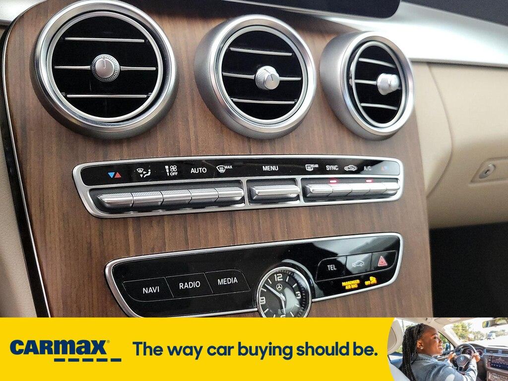 used 2019 Mercedes-Benz C-Class car, priced at $20,998