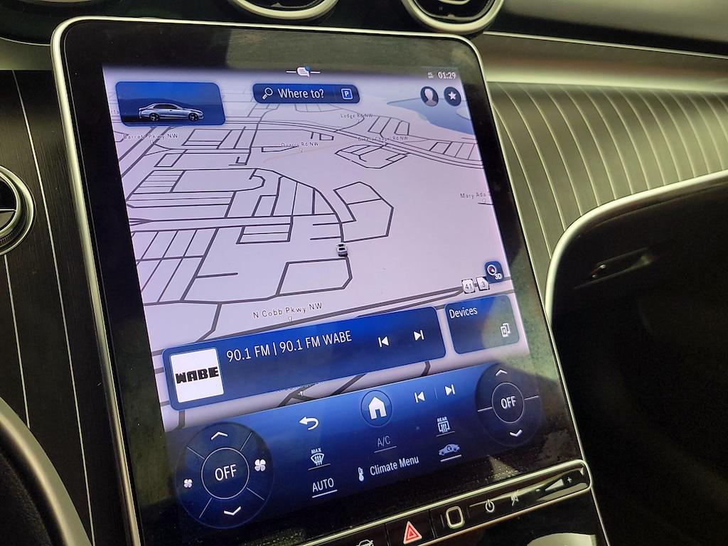 used 2024 Mercedes-Benz C-Class car, priced at $42,998