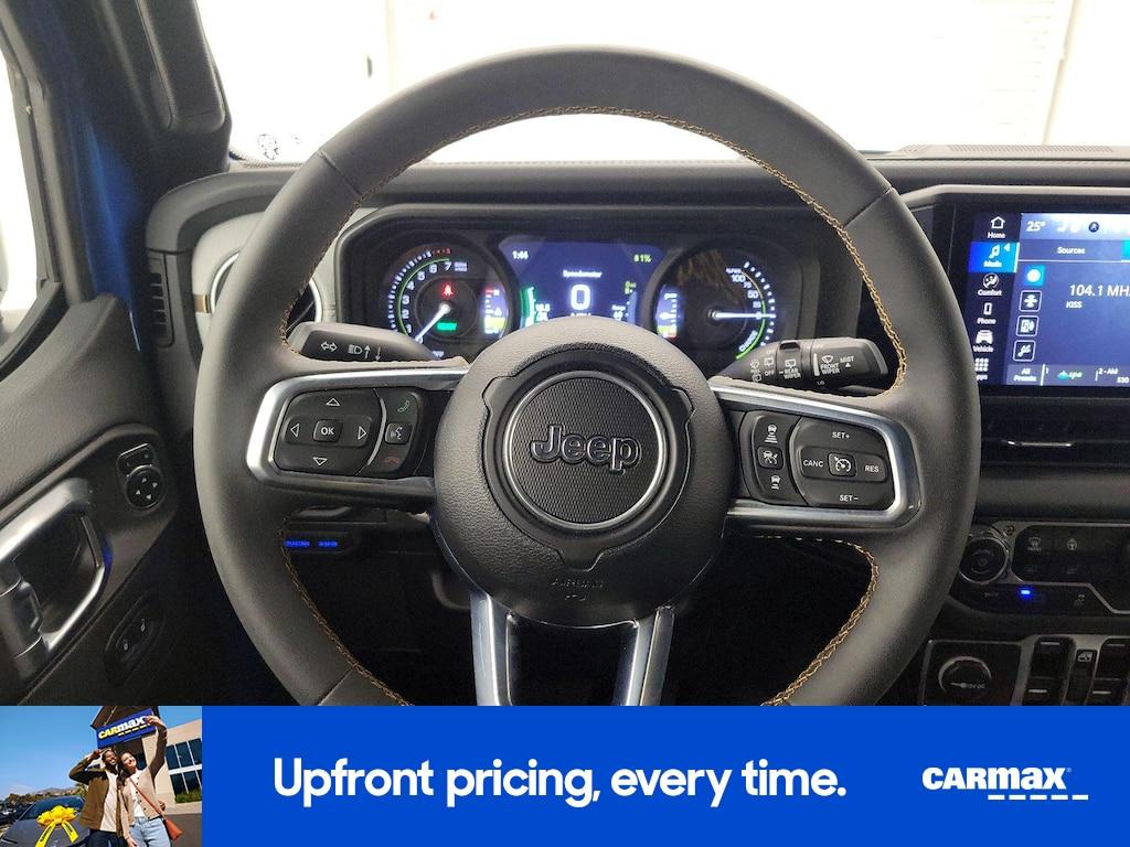 used 2024 Jeep Wrangler 4xe car, priced at $39,998
