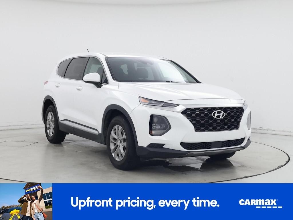 used 2019 Hyundai Santa Fe car, priced at $17,998